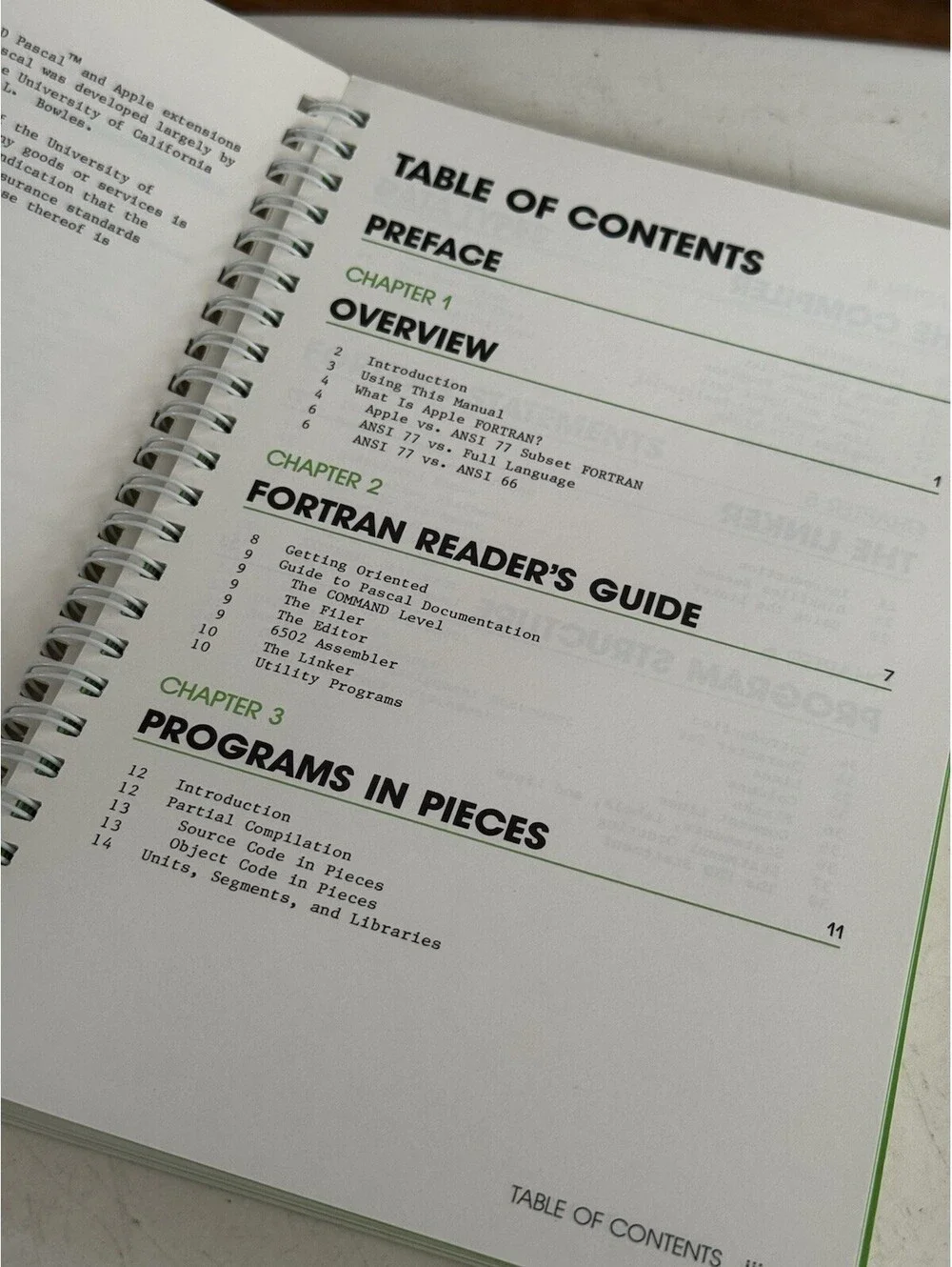 Apple II II+ FORTRAN Programming Language Reference Manual • Book Vintage 1980